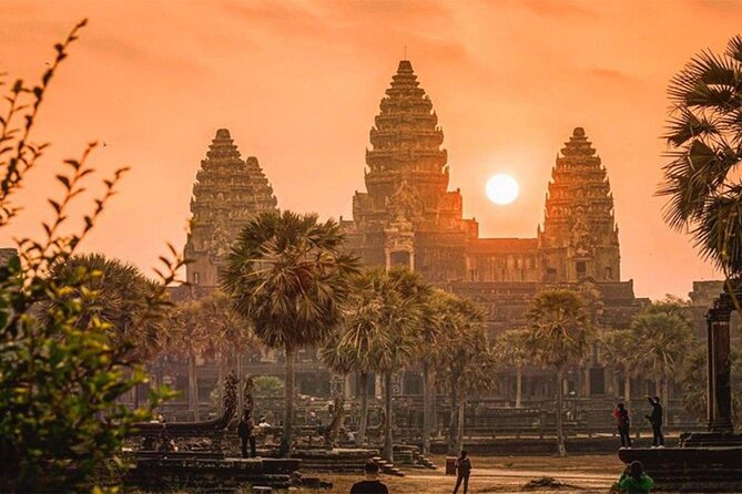 Angkor Wat temple complex, symbol of ancient wonders Southeast Asia